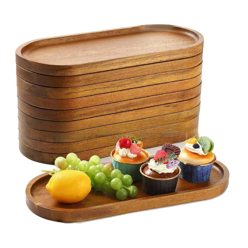 Cake Board Round - Vajilla, bandeja de comida de madera