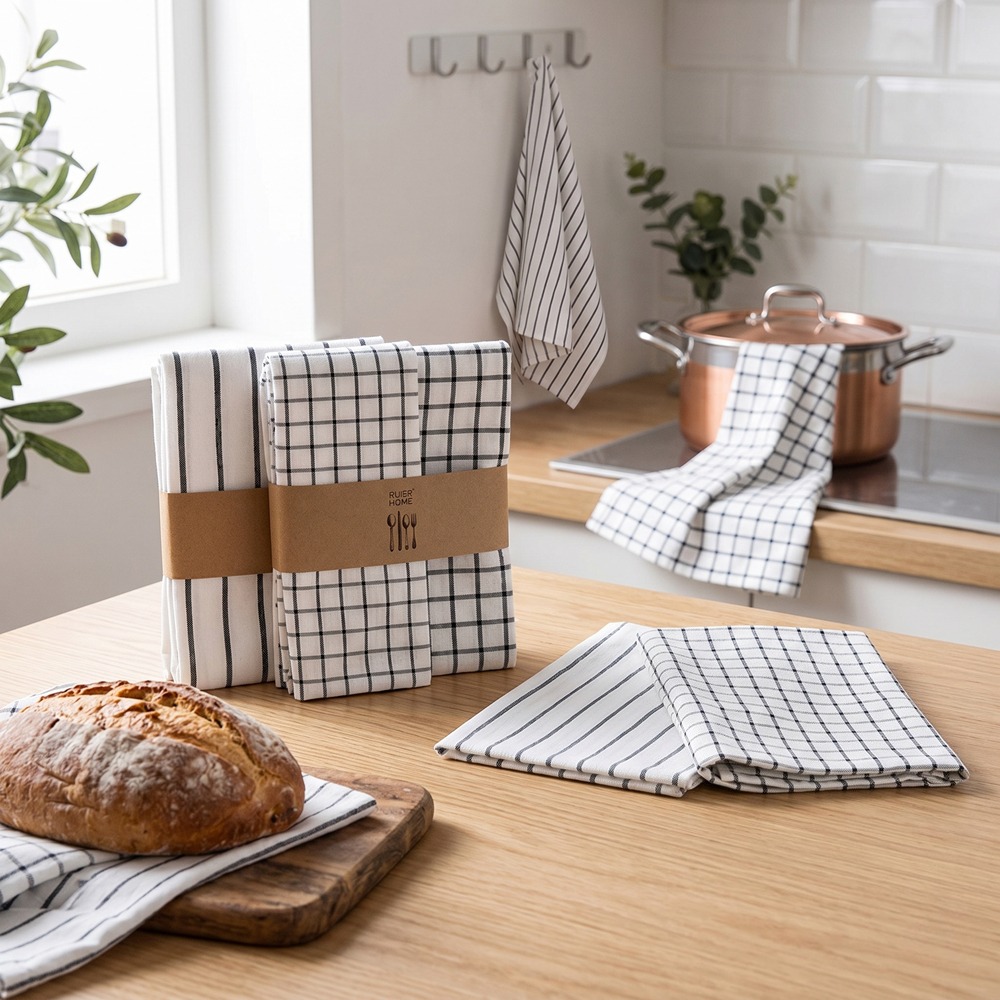 Kitchen Baking Dishes - Juego de 4 Paños de Cocina