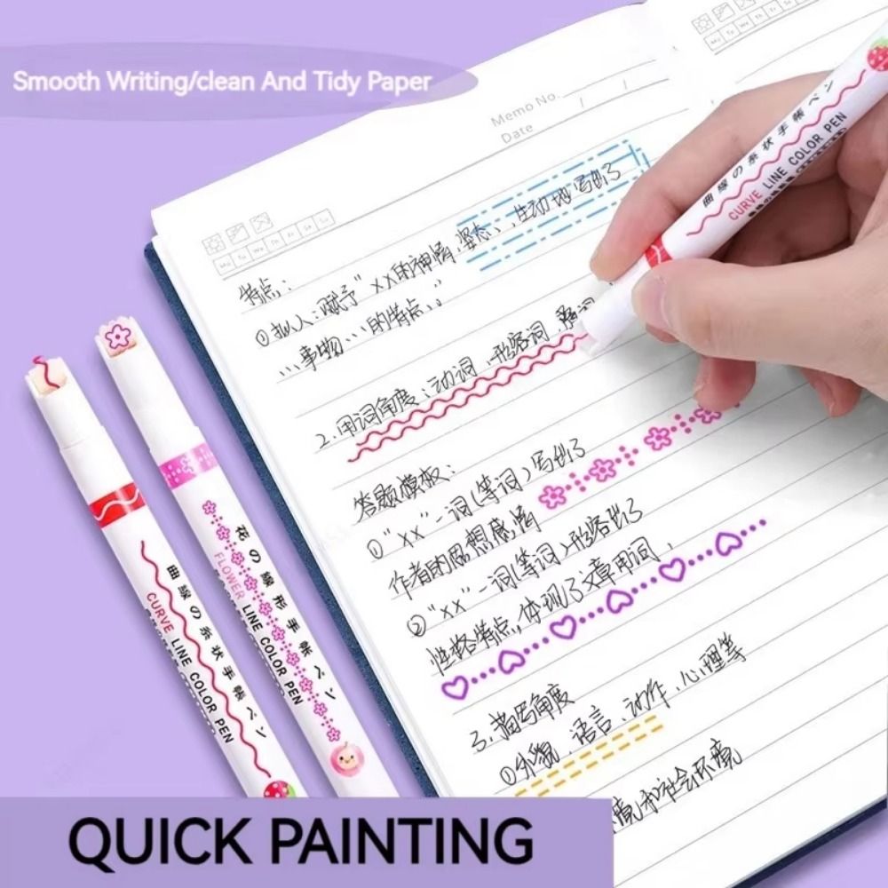 Decorating Tip Set - Juego de 6 Rotuladores Creativos con