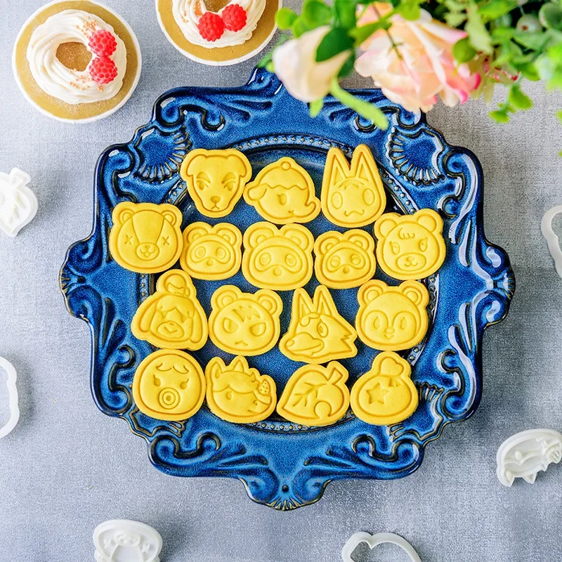 Baking In Kitchen - Cortador de Galletas de Animal Crossing,