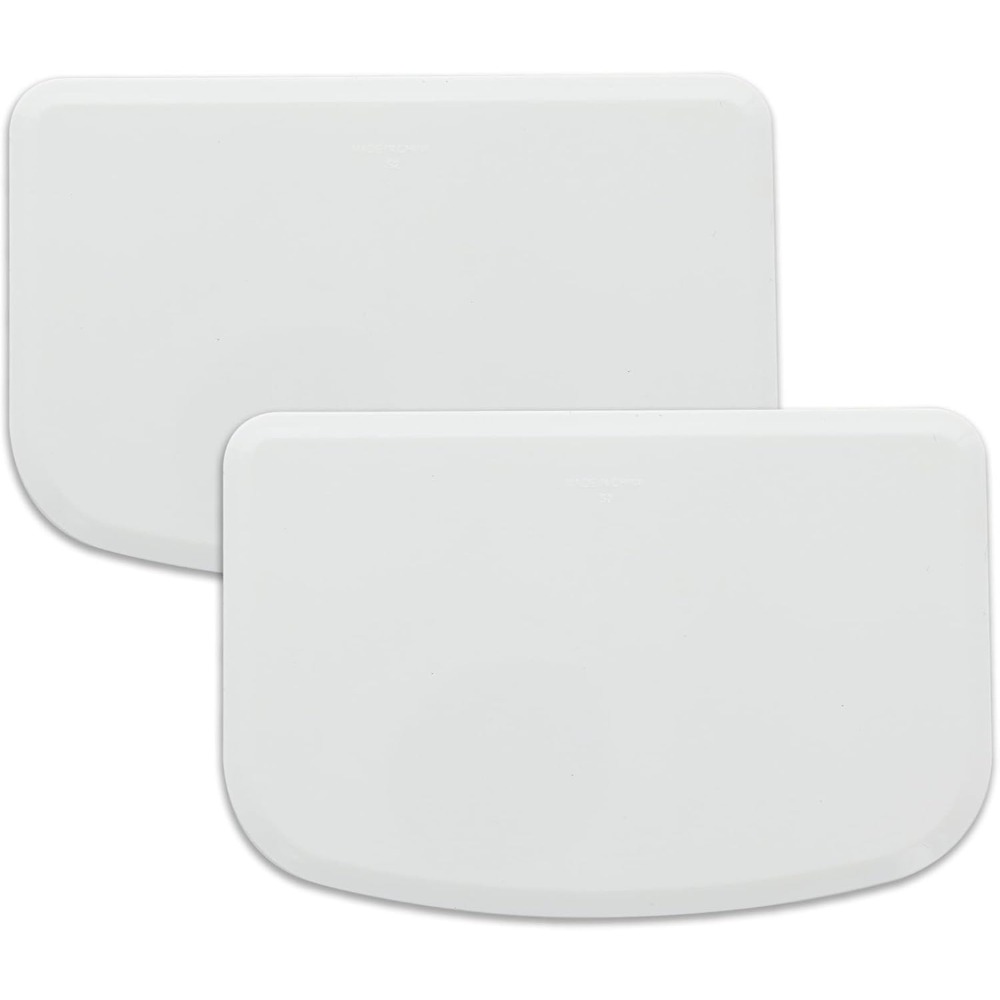 Dough Scraper Curved - Juego de 2 raspadores de plástico