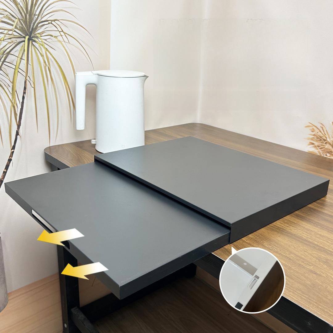 Kitchen Baking Drawer - Estante extraíble para microondas estilo japonés,