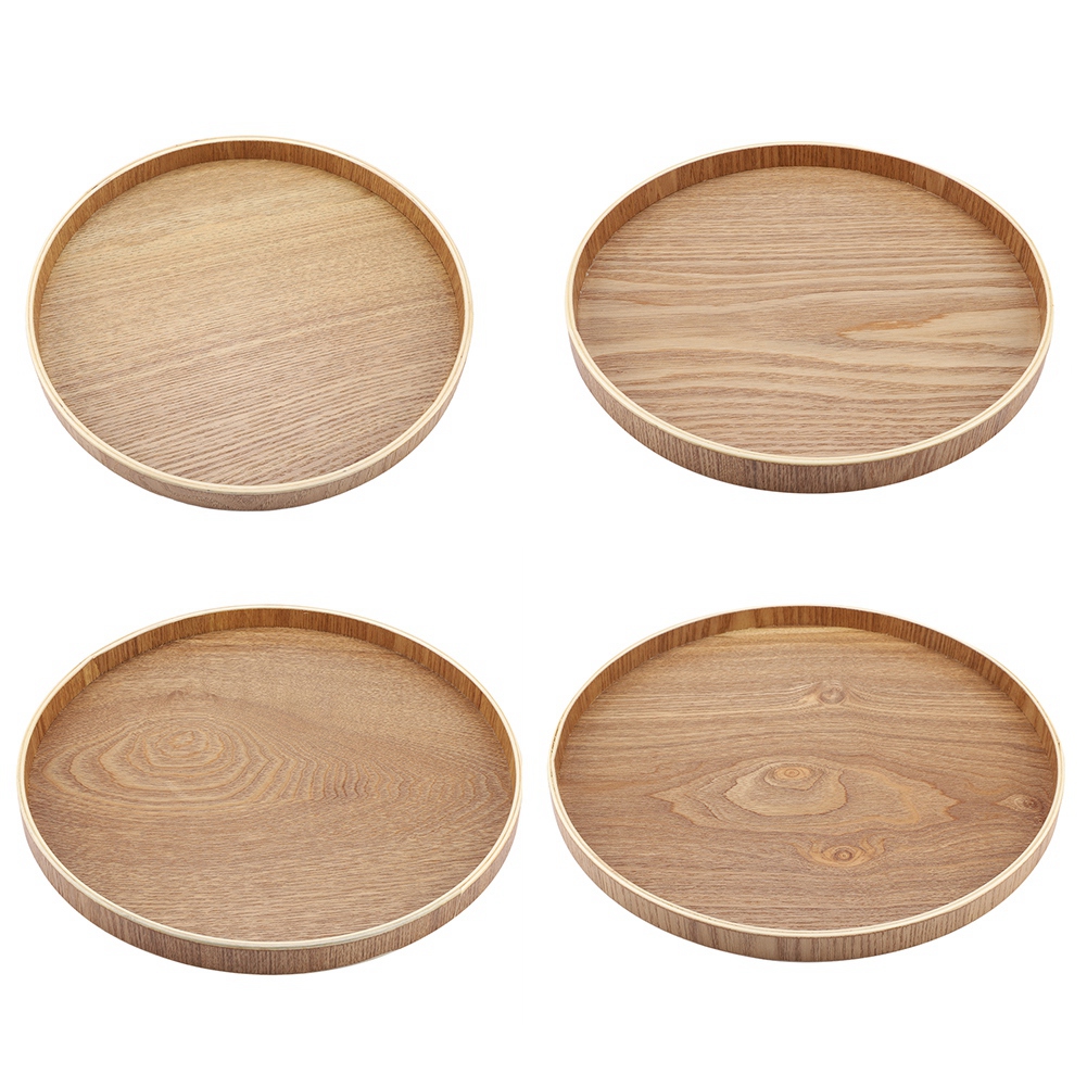 Cake Board Round - Bandeja de madera para servir, plato