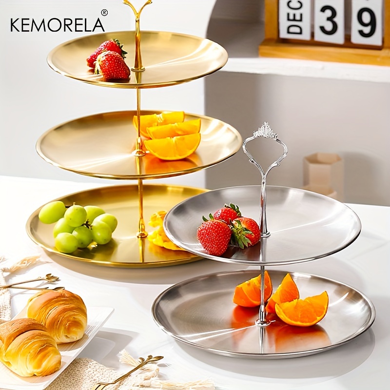 Cake Board Round - Soporte de pastel de acero inoxidable