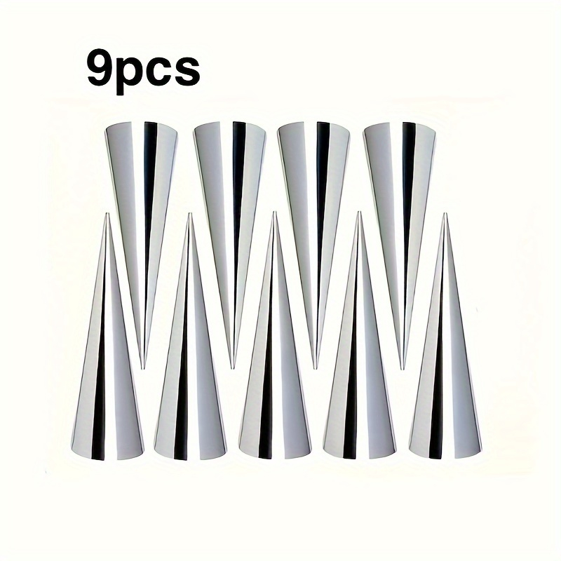 Kitchen Baking Dishes - 9 moldes espirales de acero inoxidable