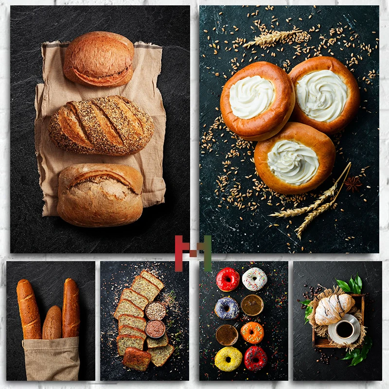 Kitchen And Baking Life - Póster de Pizarra para Cocina, Panadería,