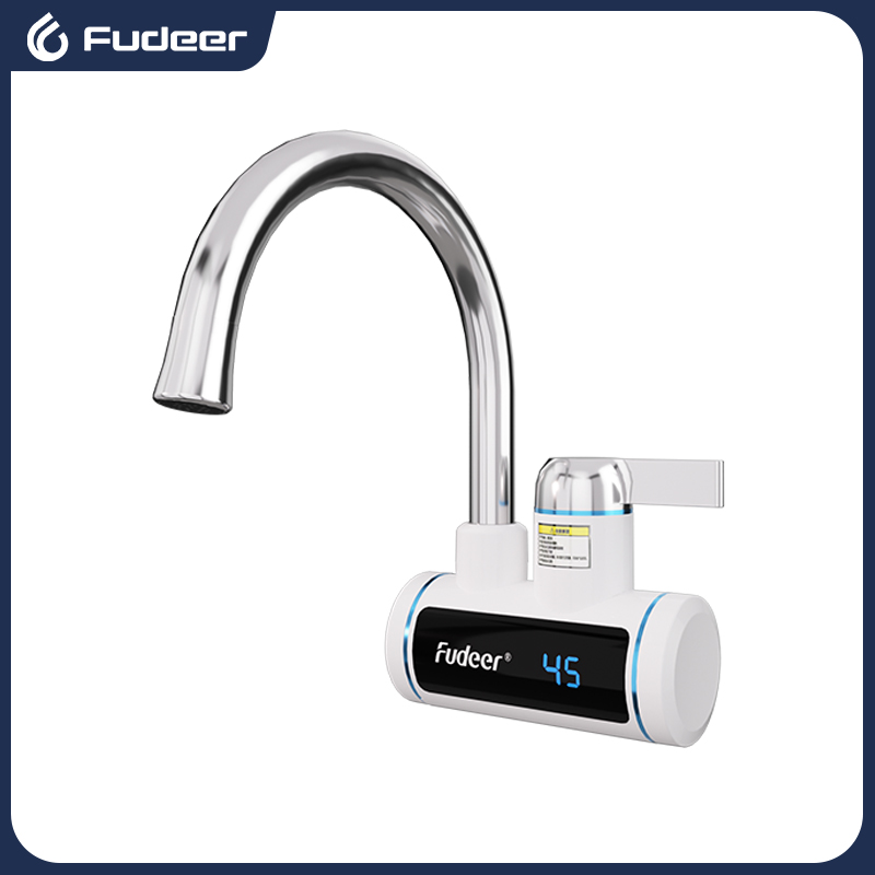 Kitchen Baking Appliances - Calentador de agua eléctrico Fudeer, grifo