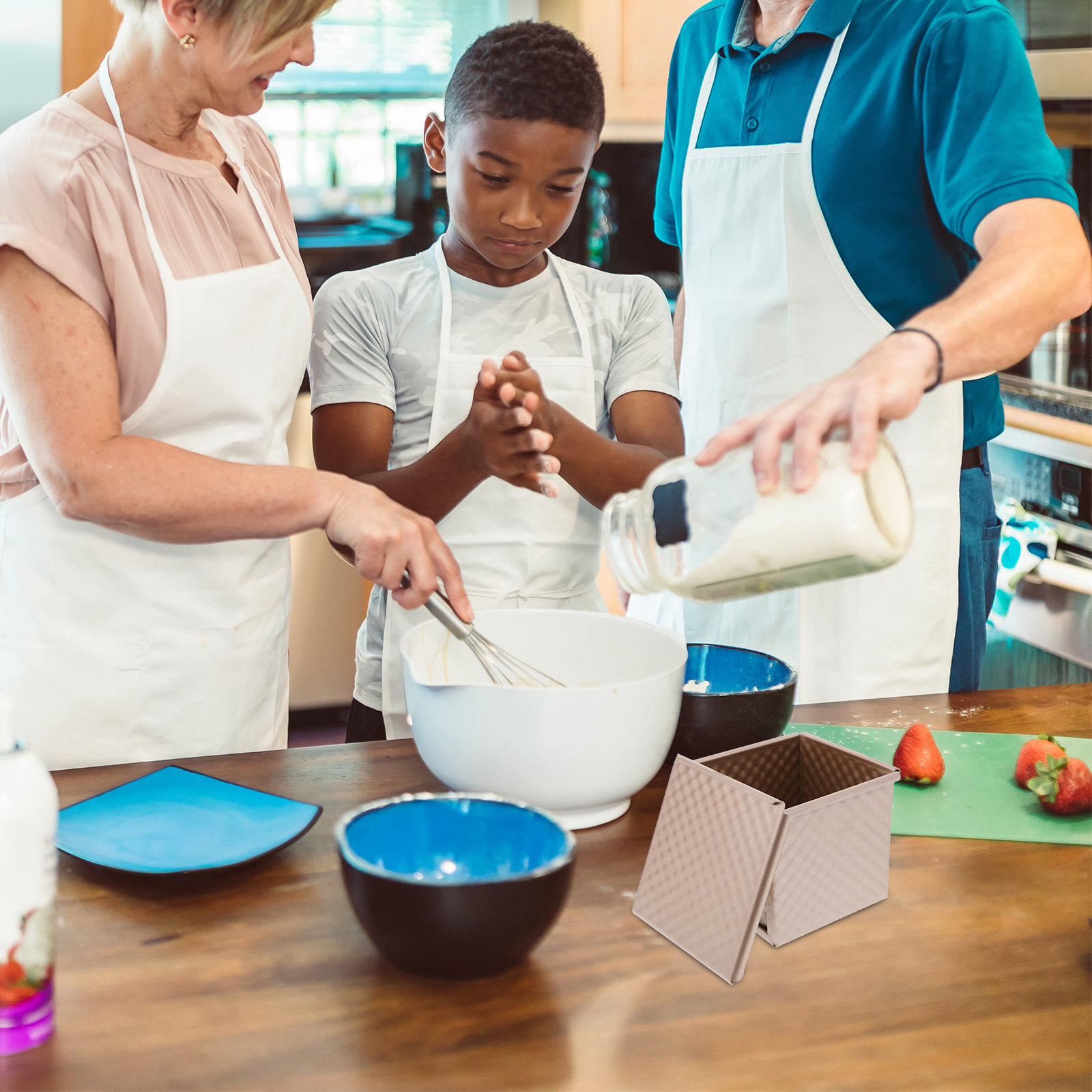 Mini Molde para Pan Pullman An - Kitchen Baking Pans reseña y precio