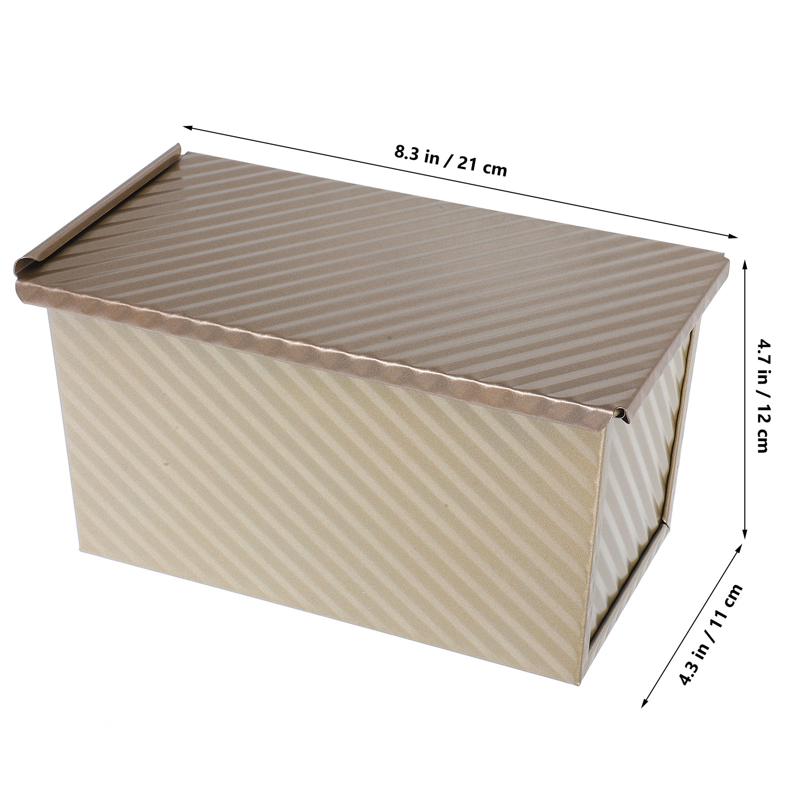 Molde Metálico Rectangular par - Kitchen Baking Pans reseña y precio