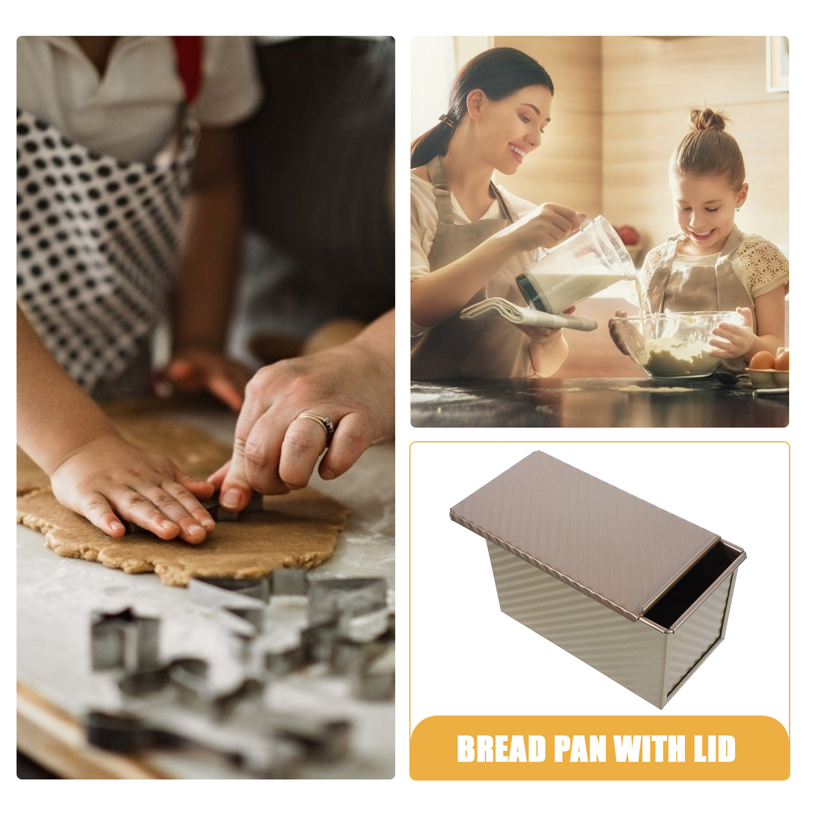 Molde Metálico Rectangular par - Kitchen Baking Pans reseña y precio