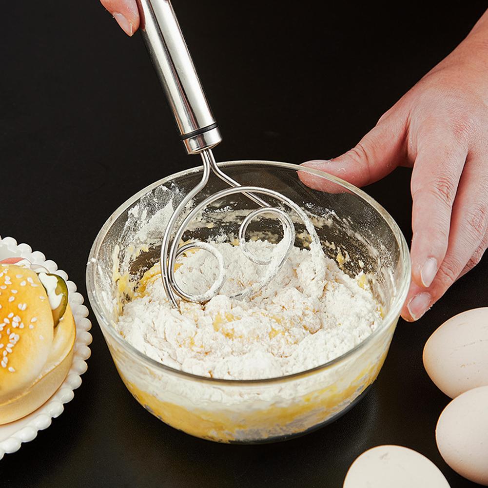 Batidor de masa de acero inoxi - Bread Baking Kitchen Utensils reseña y precio