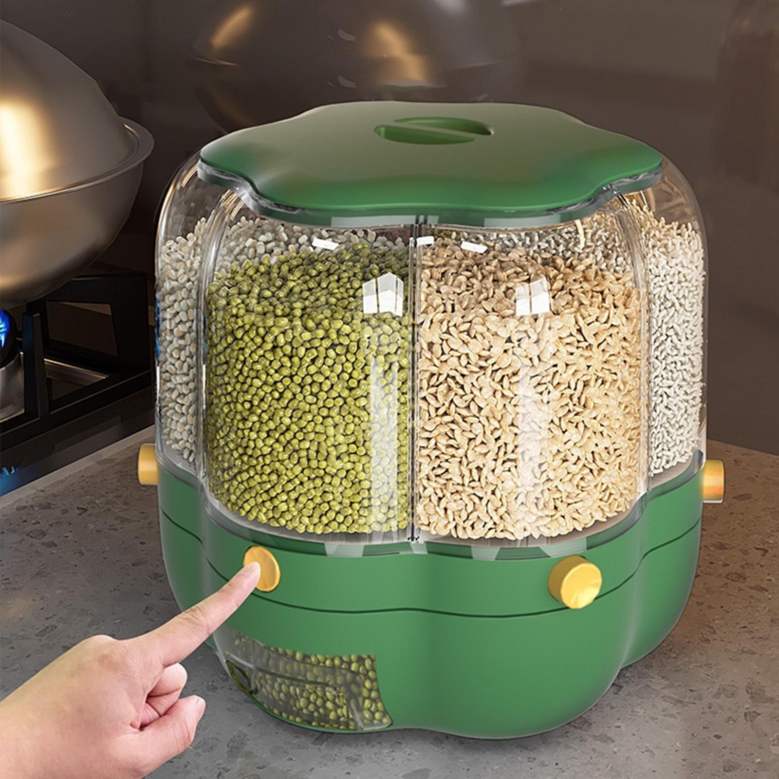Dispensador Giratorio de Cerea - Kitchen Baking Organization reseña y precio