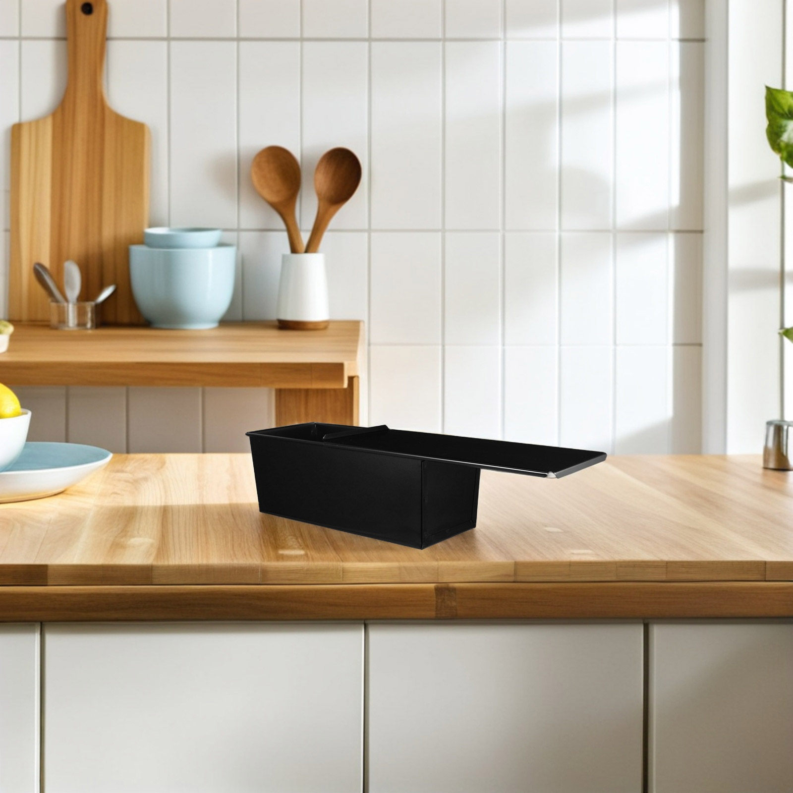 Molde para Pan Cuadrado con Ta - Kitchen Baking Pans reseña y precio