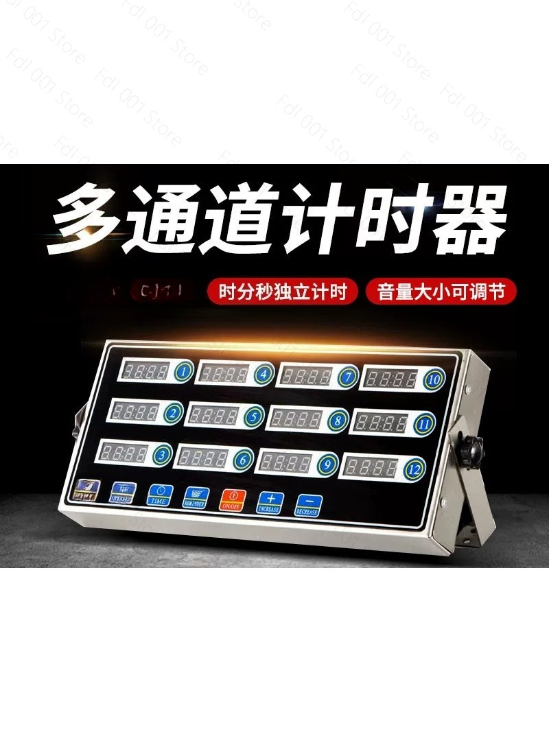 Temporizador Comercial de 12 C - Baking In Kitchen reseña y precio
