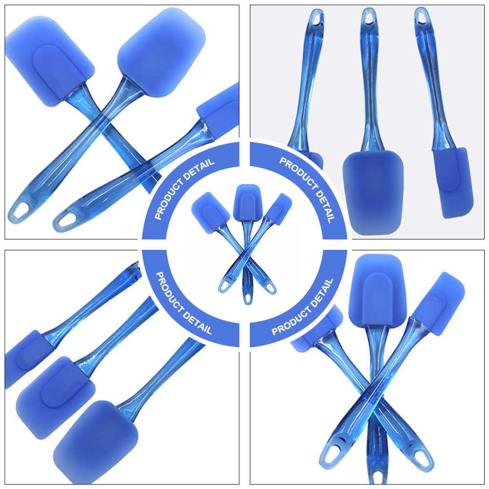 Juego de 3 Espátulas de Silico - Bread Baking Kitchen Utensils reseña y precio