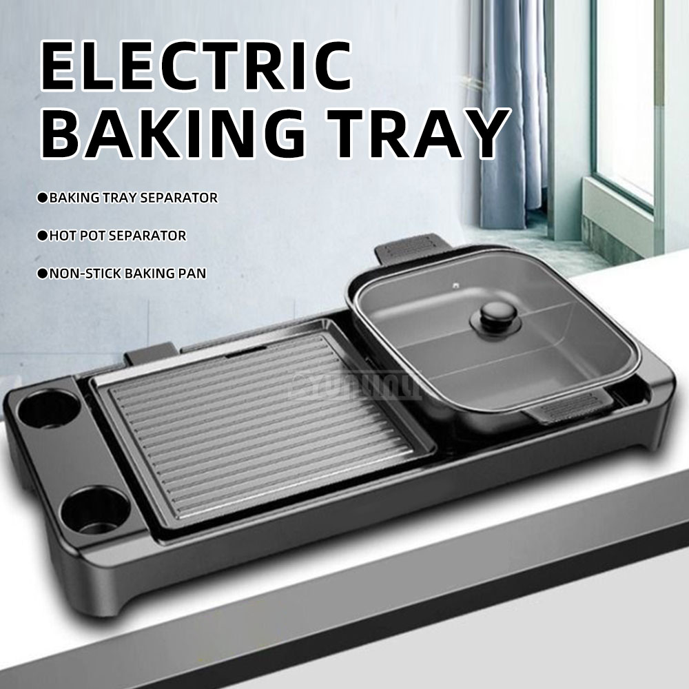 Olla Eléctrica para Barbacoa y - Kitchen Baking Appliances reseña y precio
