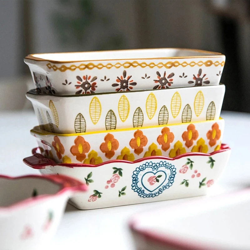 Plato de cerámica para hornear - Kitchen Baking Dishes reseña y precio