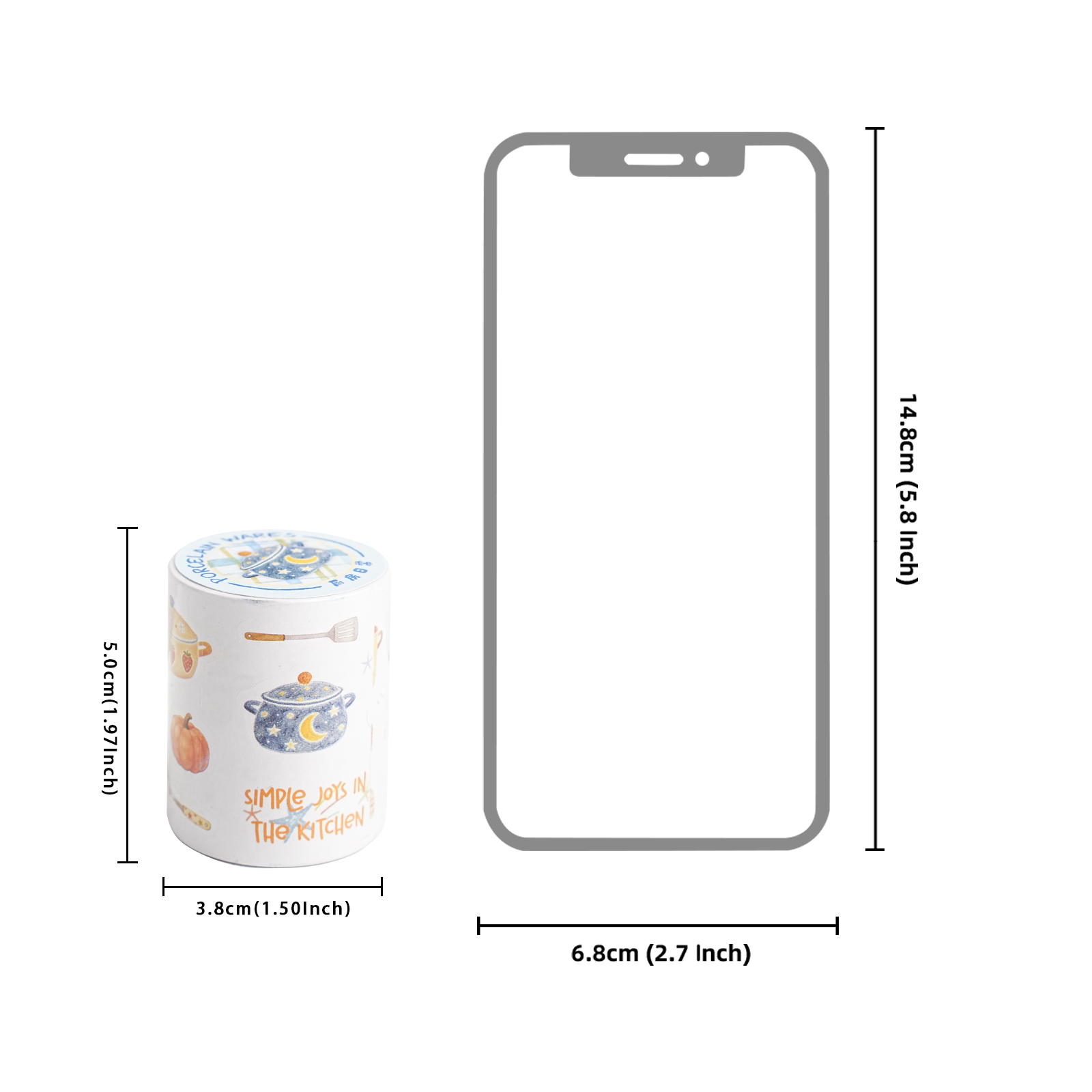 Etori Life Kitchen Washi Tape  - Kitchen And Baking Life reseña y precio