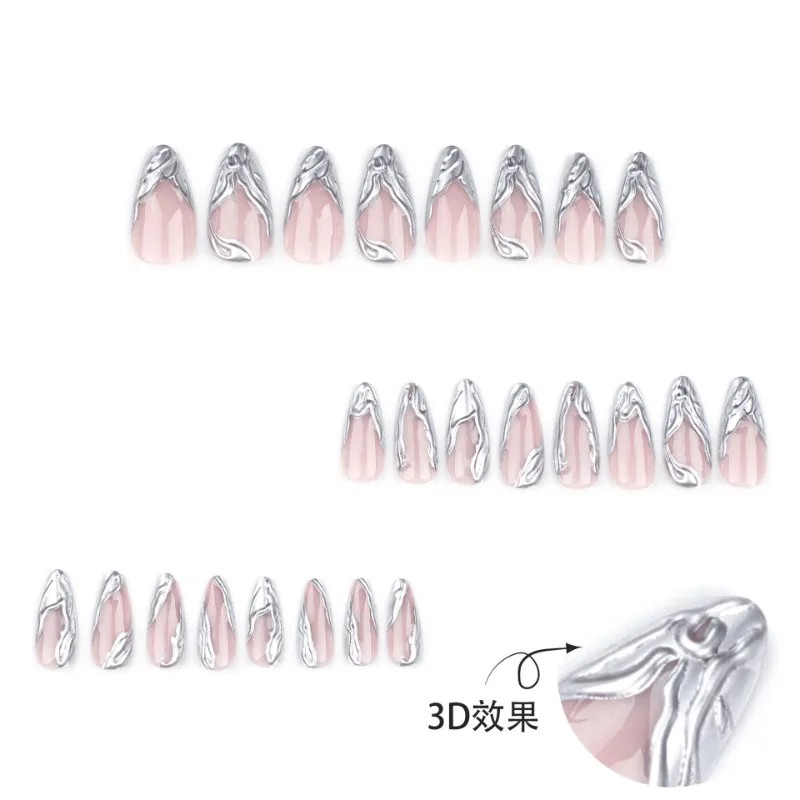 24 Uñas Postizas Decoradas con - Decorating Tip Set reseña y precio