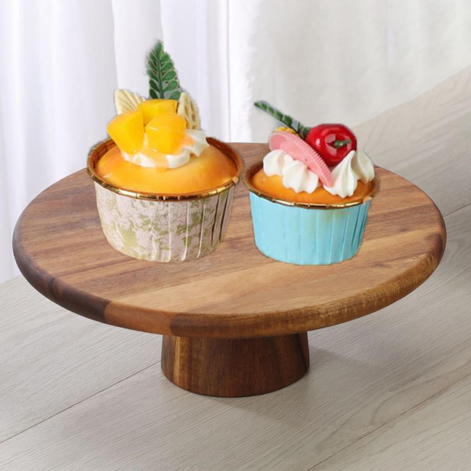 Soporte de madera para pastele - Cake Board Round reseña y precio