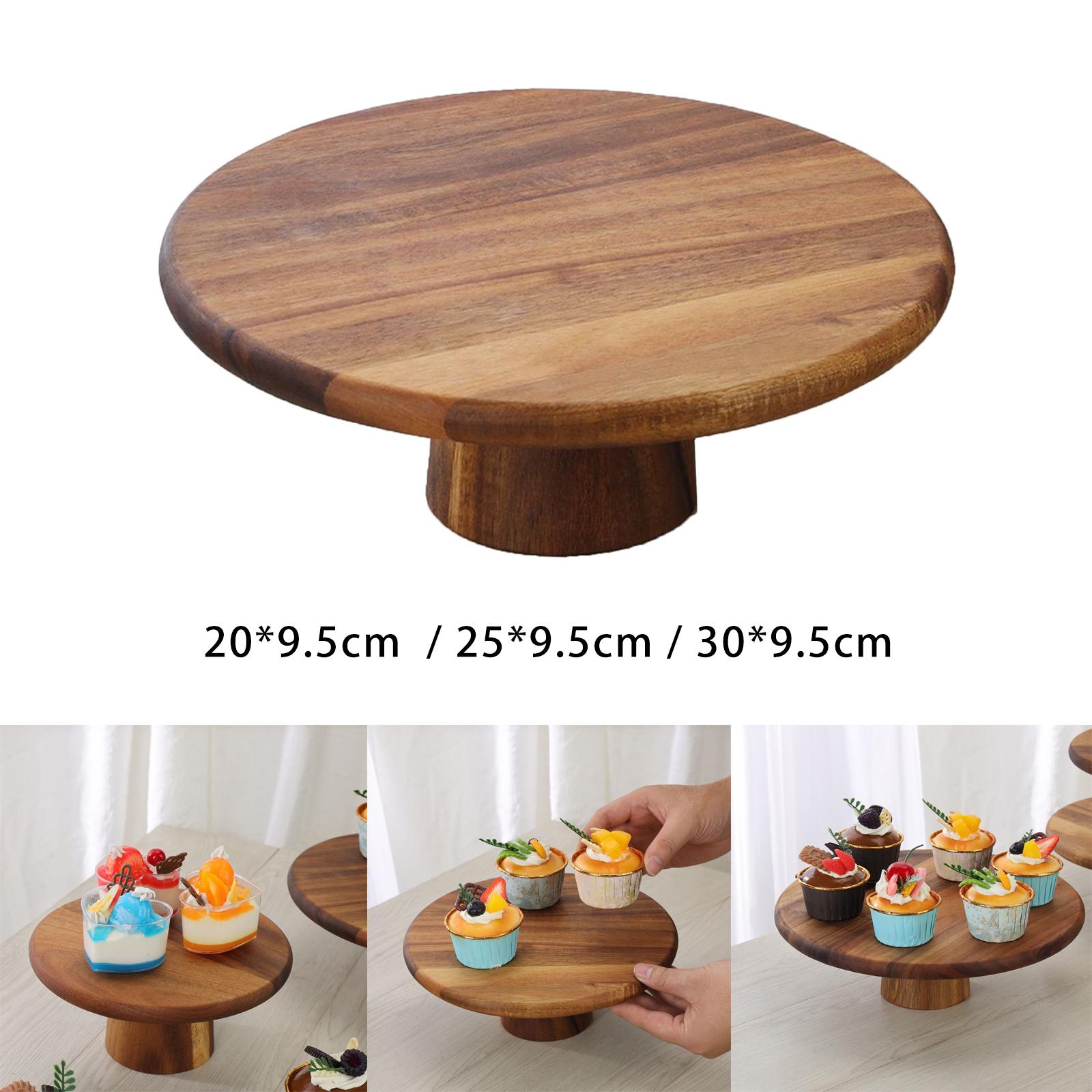 Soporte de madera para pastele - Cake Board Round reseña y precio