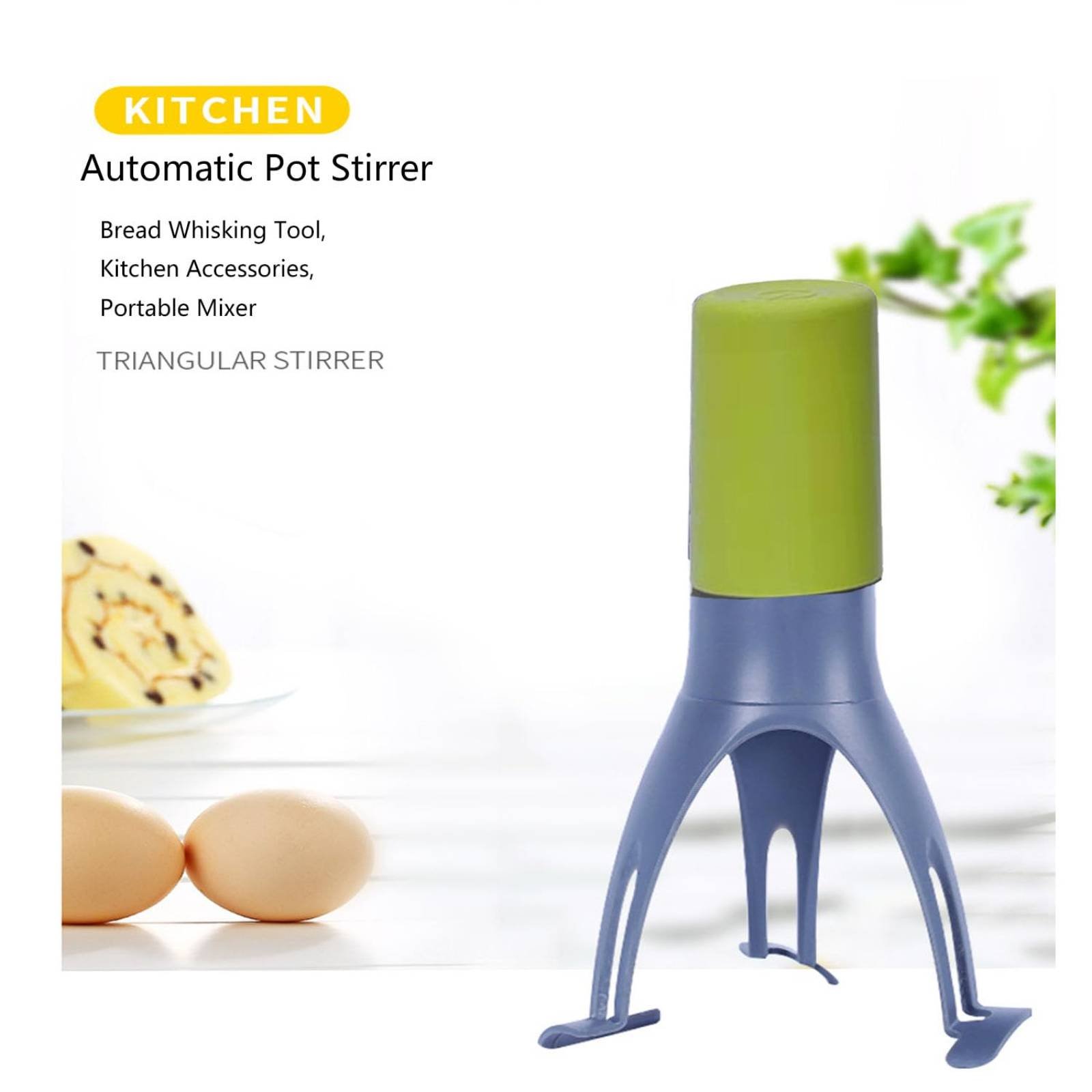 Batidor Triangular Automático  - Kitchen Baking Appliances reseña y precio