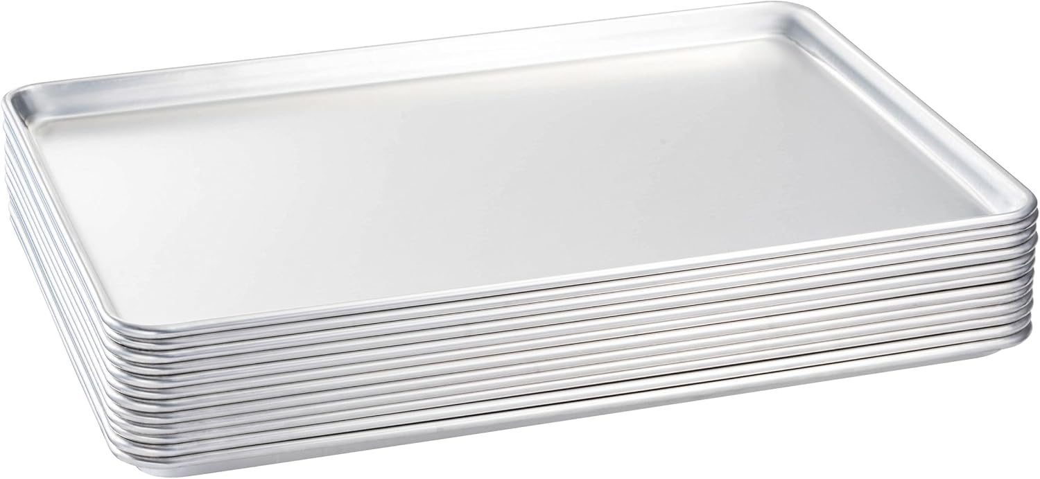 Juego de bandejas de aluminio  - Kitchen Baking Tray reseña y precio