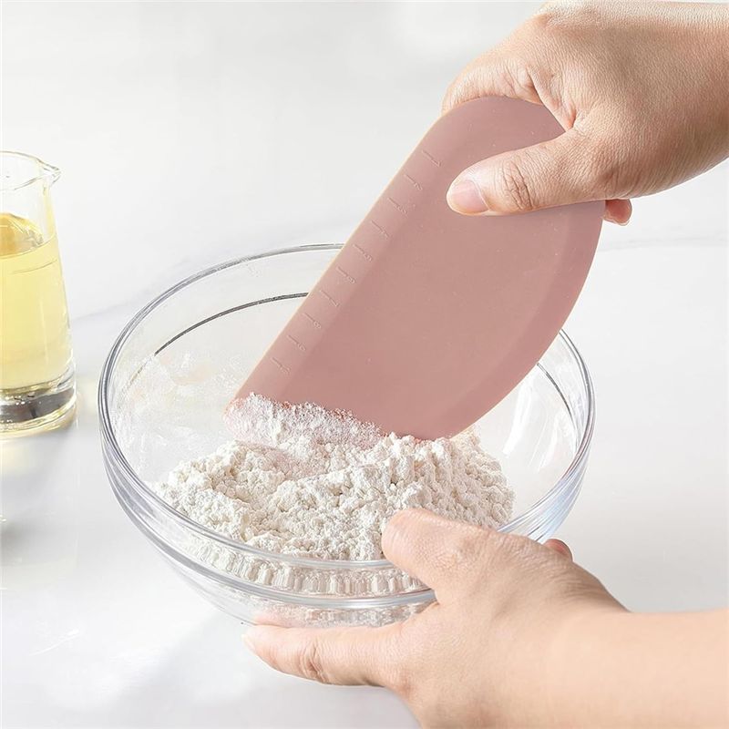 Raspador de Silicona ABAH, Bor - Dough Scraper Curved reseña y precio