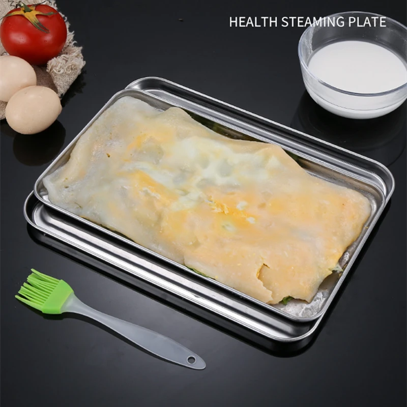Bandejas rectangulares de acer - Kitchen Baking Dishes reseña y precio