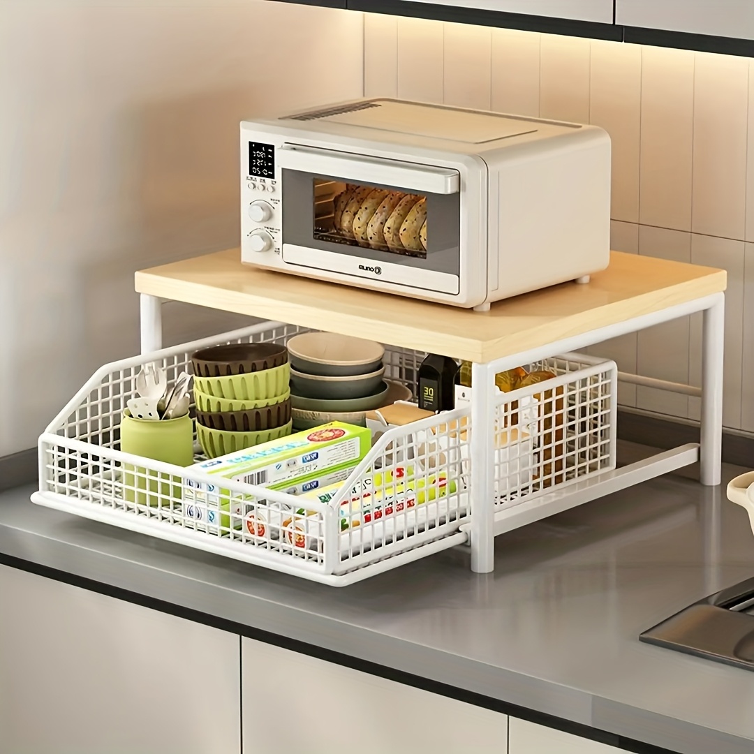 Soporte vertical para microond - Kitchen Baking Drawer reseña y precio