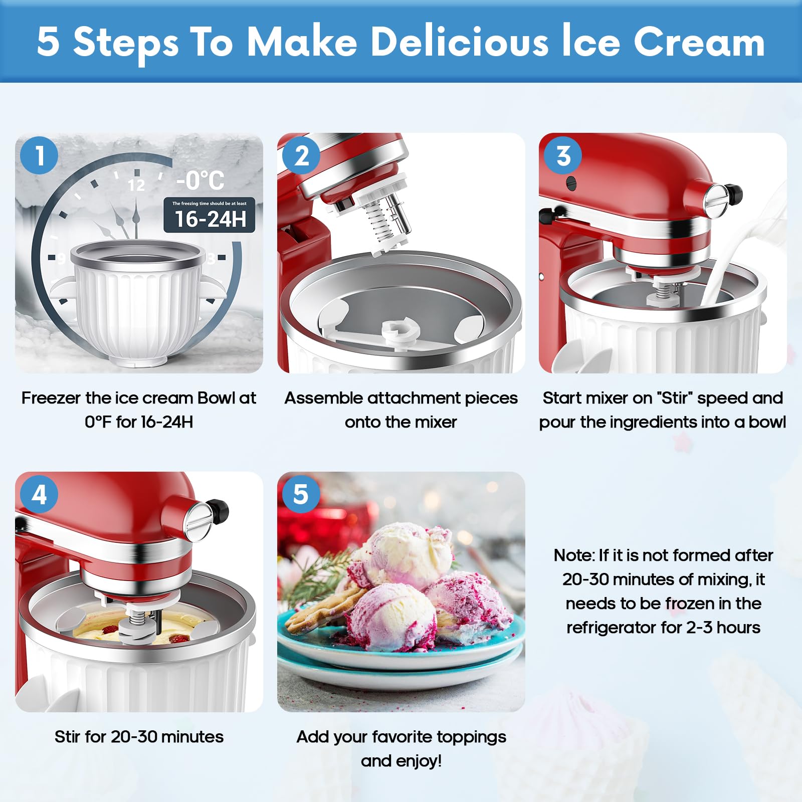 Accesorio para Hacer Helados d - Kitchen Baking Appliances reseña y precio