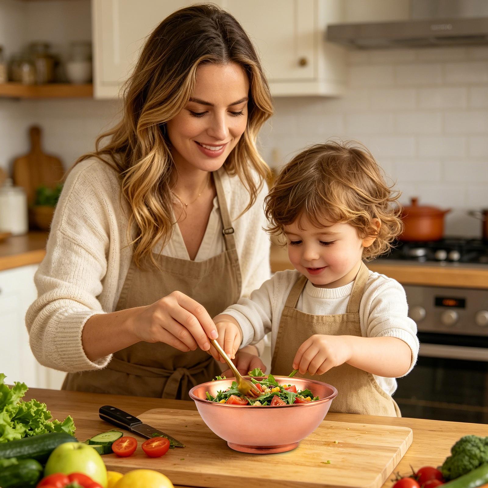 Cuencos de Cobre Grandes para  - Kitchen Baking Dishes reseña y precio