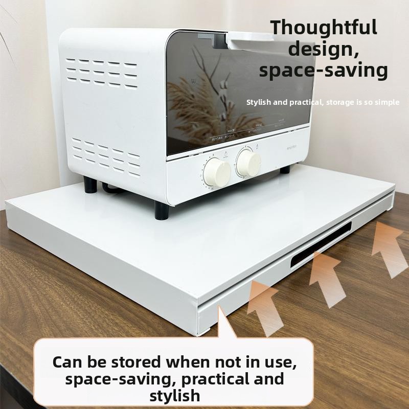 Estante extraíble para microon - Kitchen Baking Drawer reseña y precio