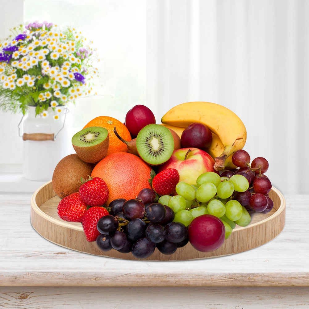 Bandeja de madera para servir, - Cake Board Round reseña y precio