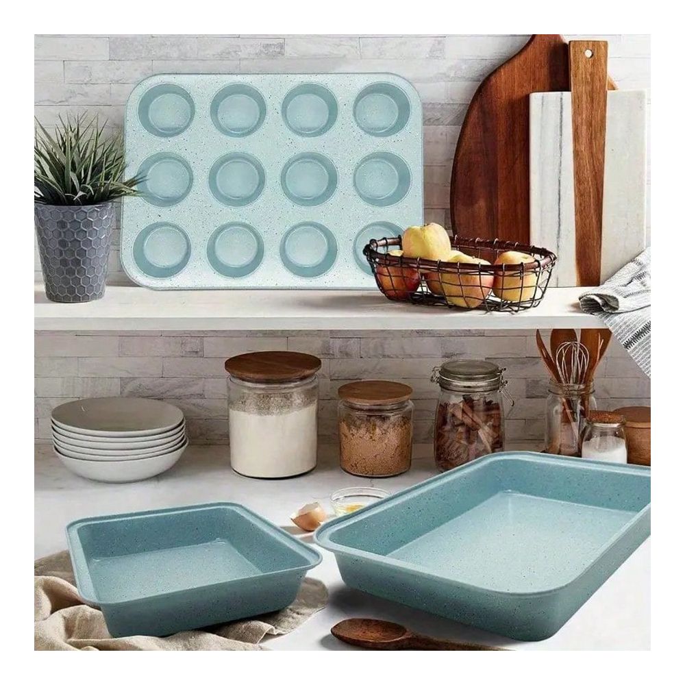 Juego de 10 piezas de utensili - Kitchen Baking Pans reseña y precio