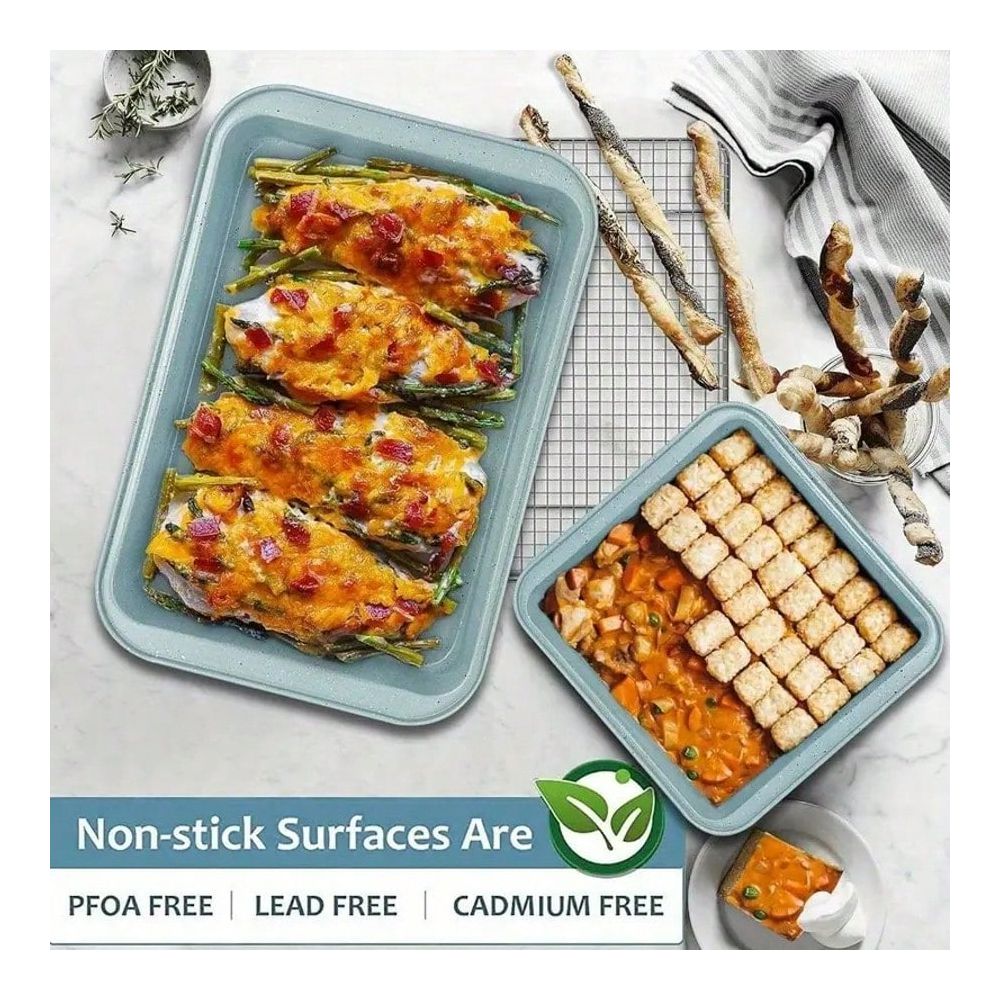 Juego de 10 piezas de utensili - Kitchen Baking Pans reseña y precio
