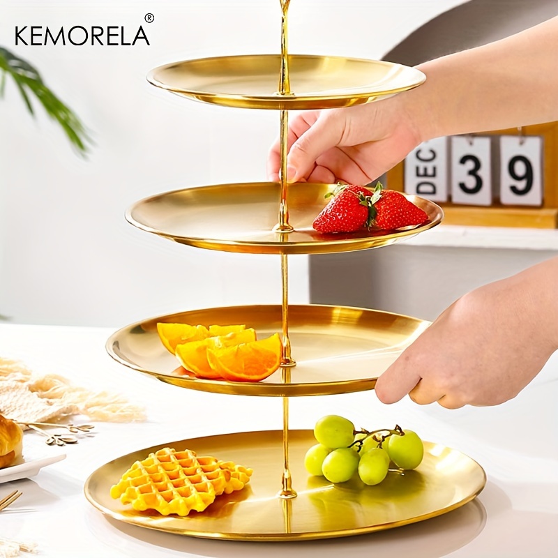 Soporte de pastel de acero ino - Cake Board Round reseña y precio