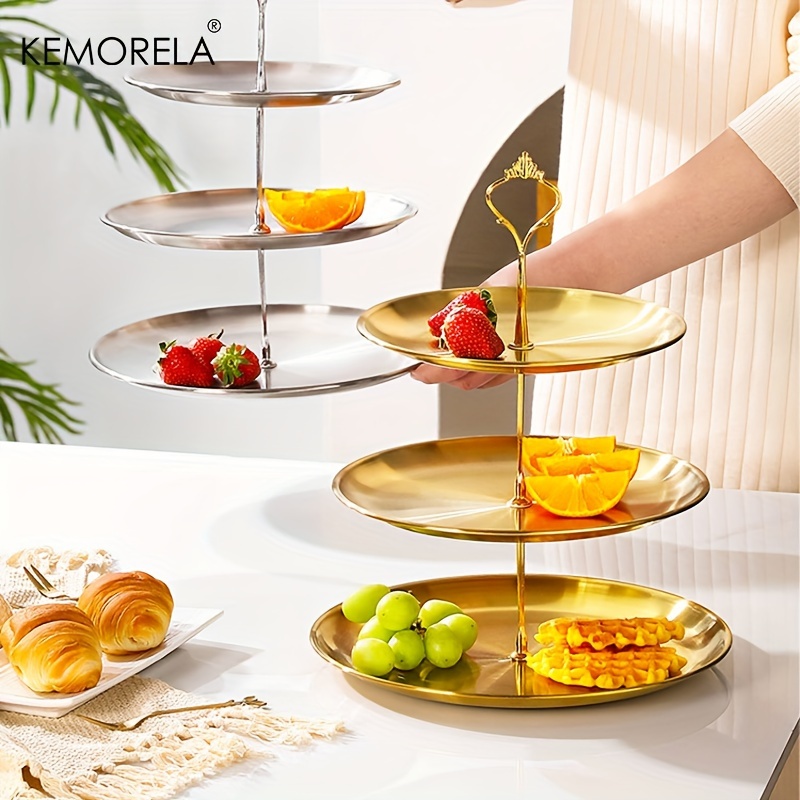 Soporte de pastel de acero ino - Cake Board Round reseña y precio