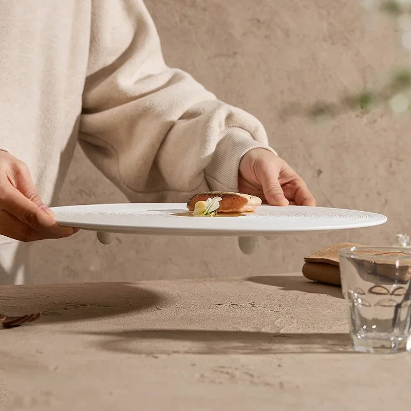 Plato de Cerámica Blanco para  - Cake Board Round reseña y precio