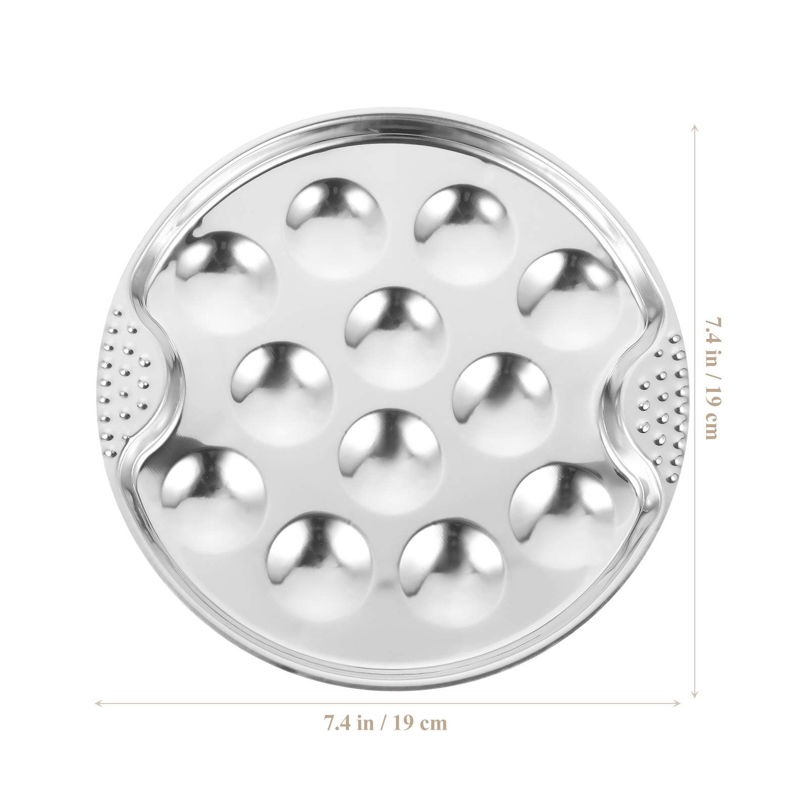 Plato para escargots de acero  - Kitchen Baking Dishes reseña y precio