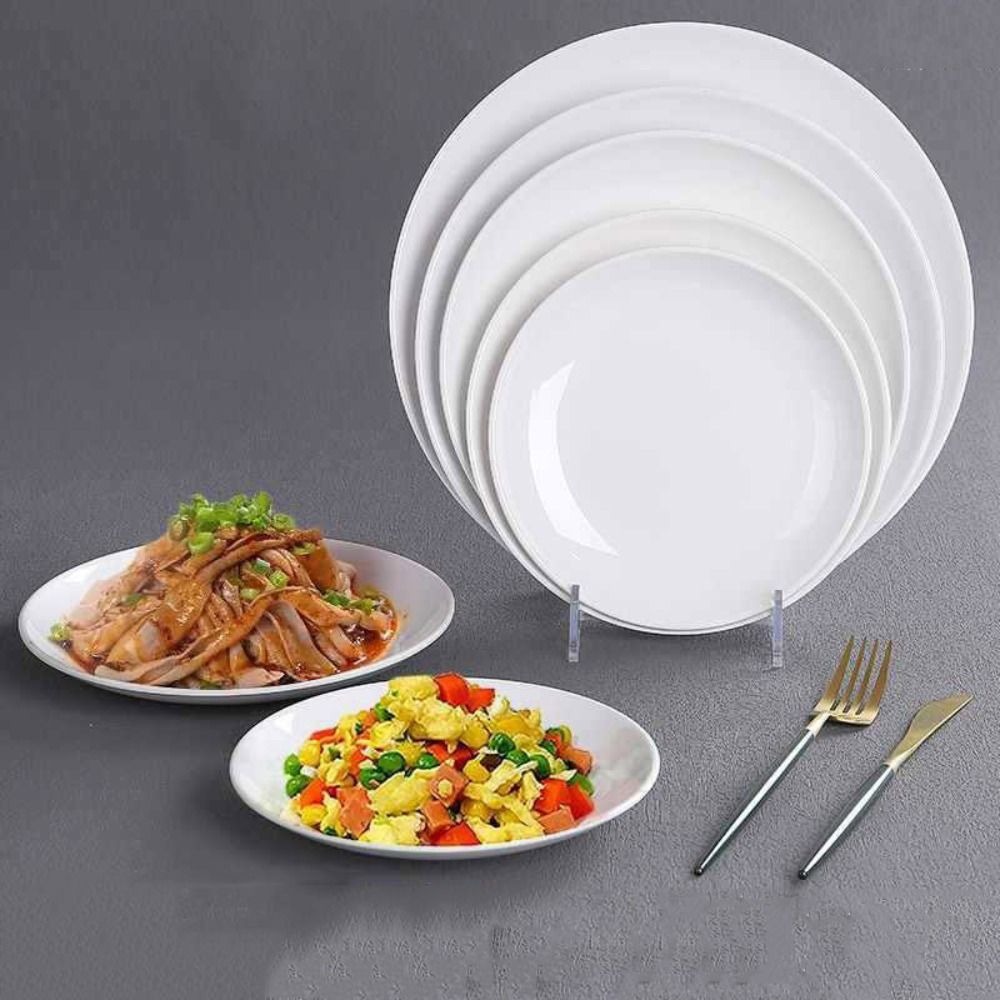 Plato blanco redondo de melami - Cake Board Round reseña y precio