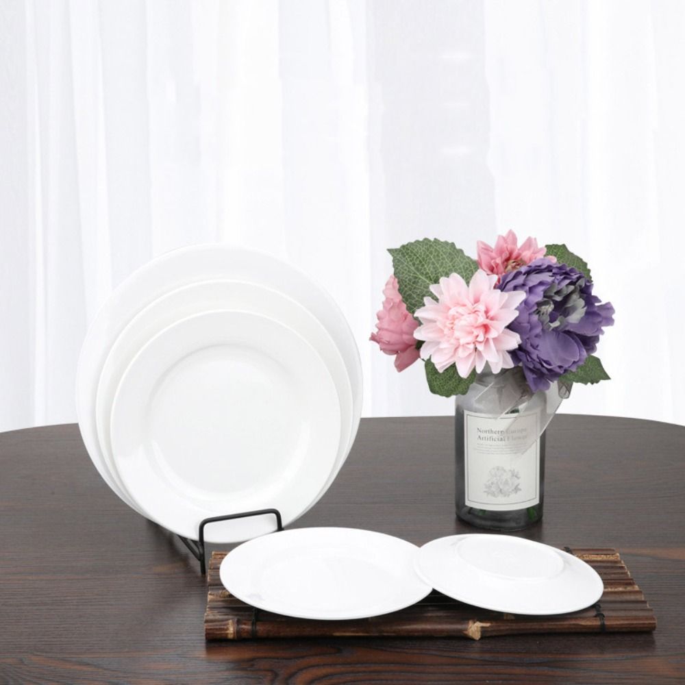 Plato blanco redondo de melami - Cake Board Round reseña y precio