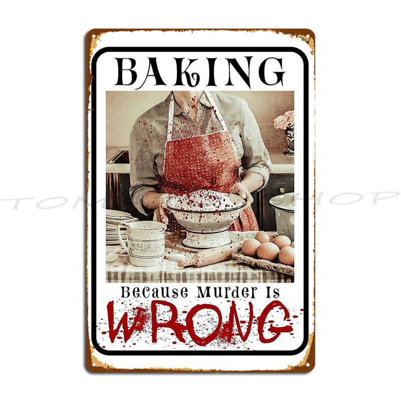 Letrero Metálico Clásico para  - Kitchen And Baking Life reseña y precio