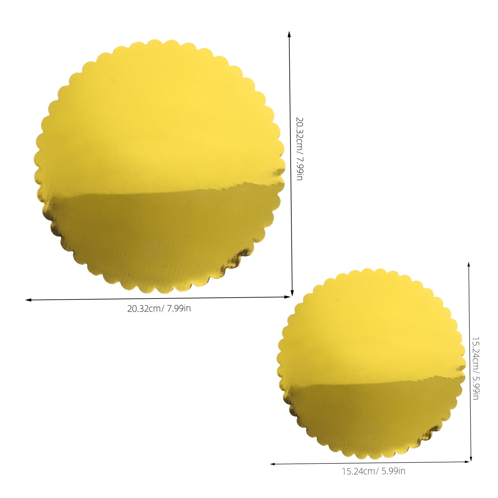 60 Bases Redondas Doradas para - Cake Board Round reseña y precio