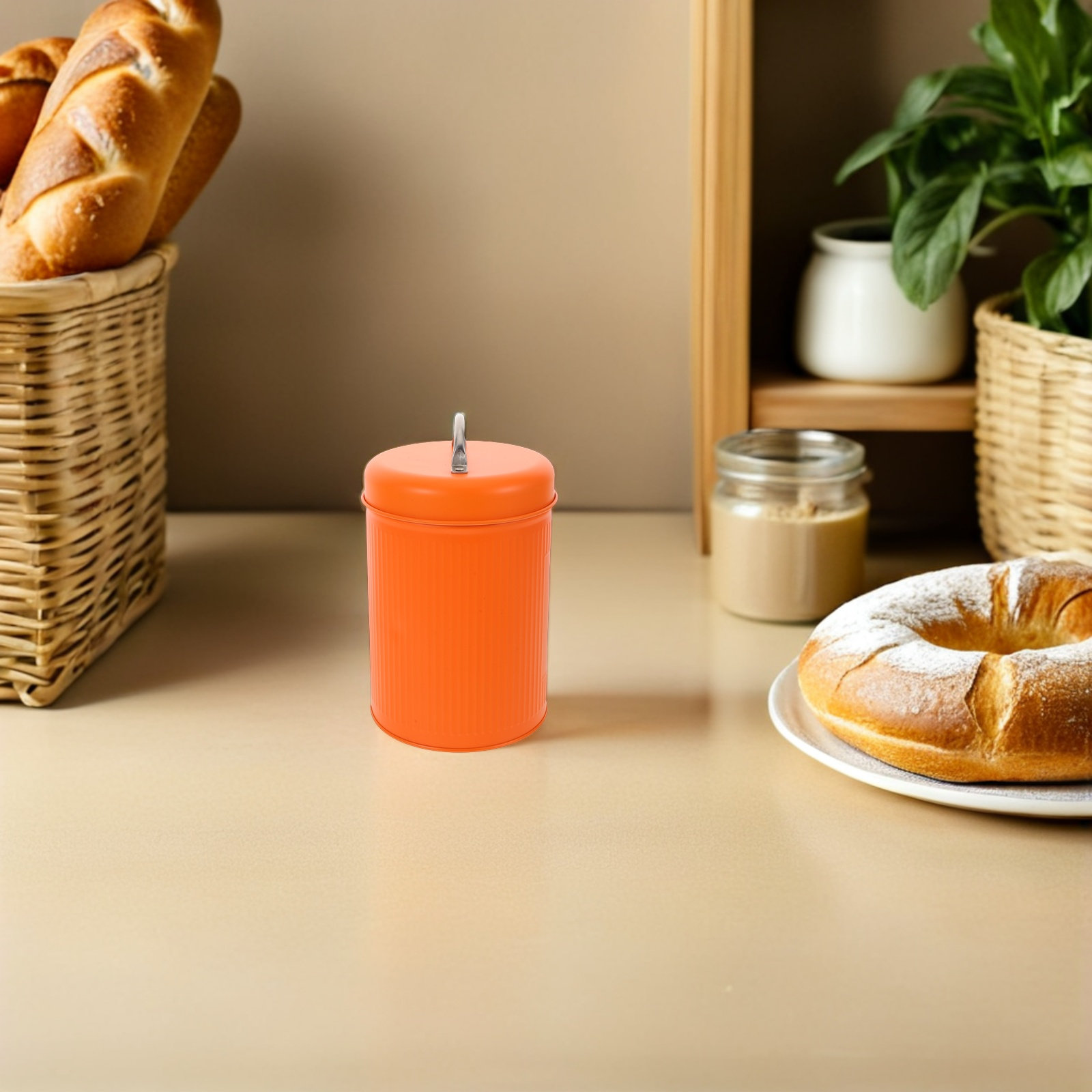 Tapa hermética para tarro de g - Kitchen Baking Canisters reseña y precio