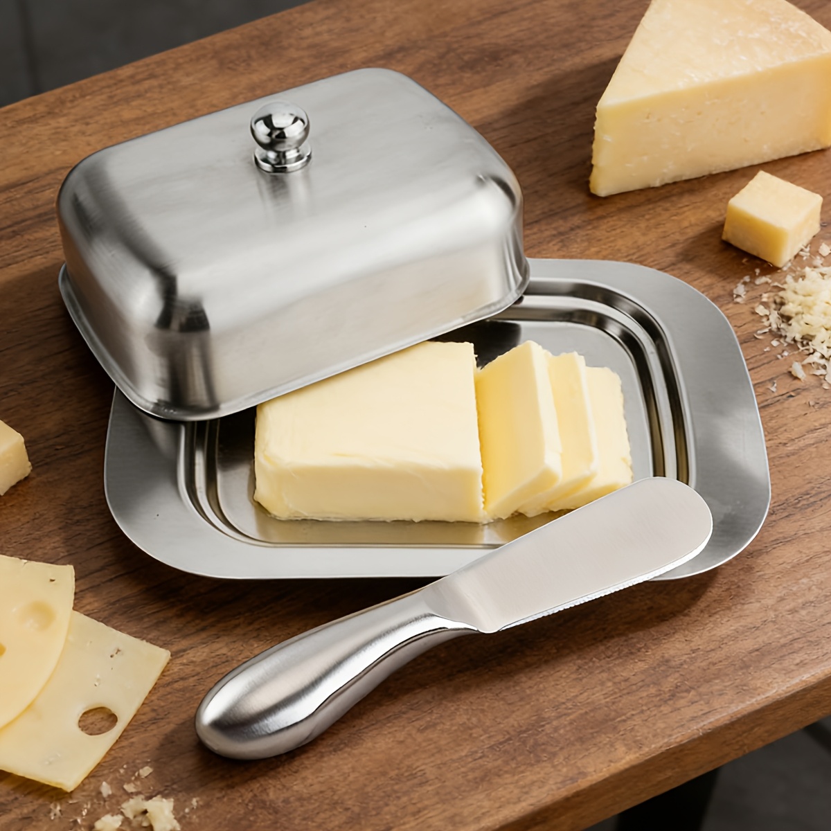 1 unidad de mantequillera de a - Kitchen Baking Dishes reseña y precio
