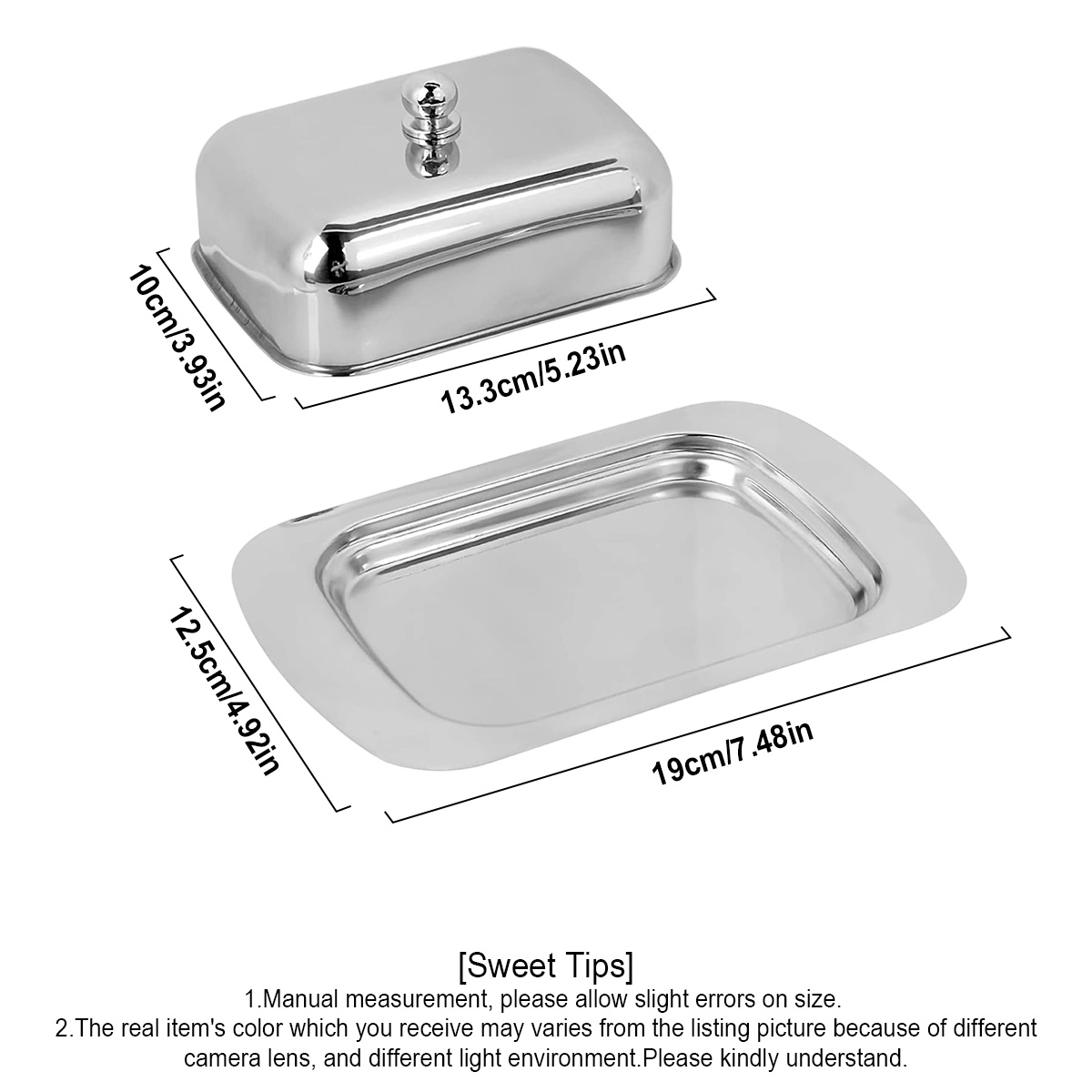 1 unidad de mantequillera de a - Kitchen Baking Dishes reseña y precio