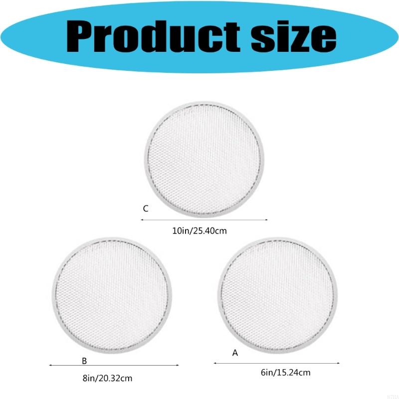 Pantalla redonda aluminio para - Kitchen Baking Center reseña y precio