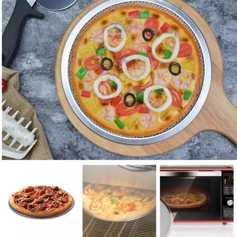 Pantalla redonda aluminio para - Kitchen Baking Center reseña y precio