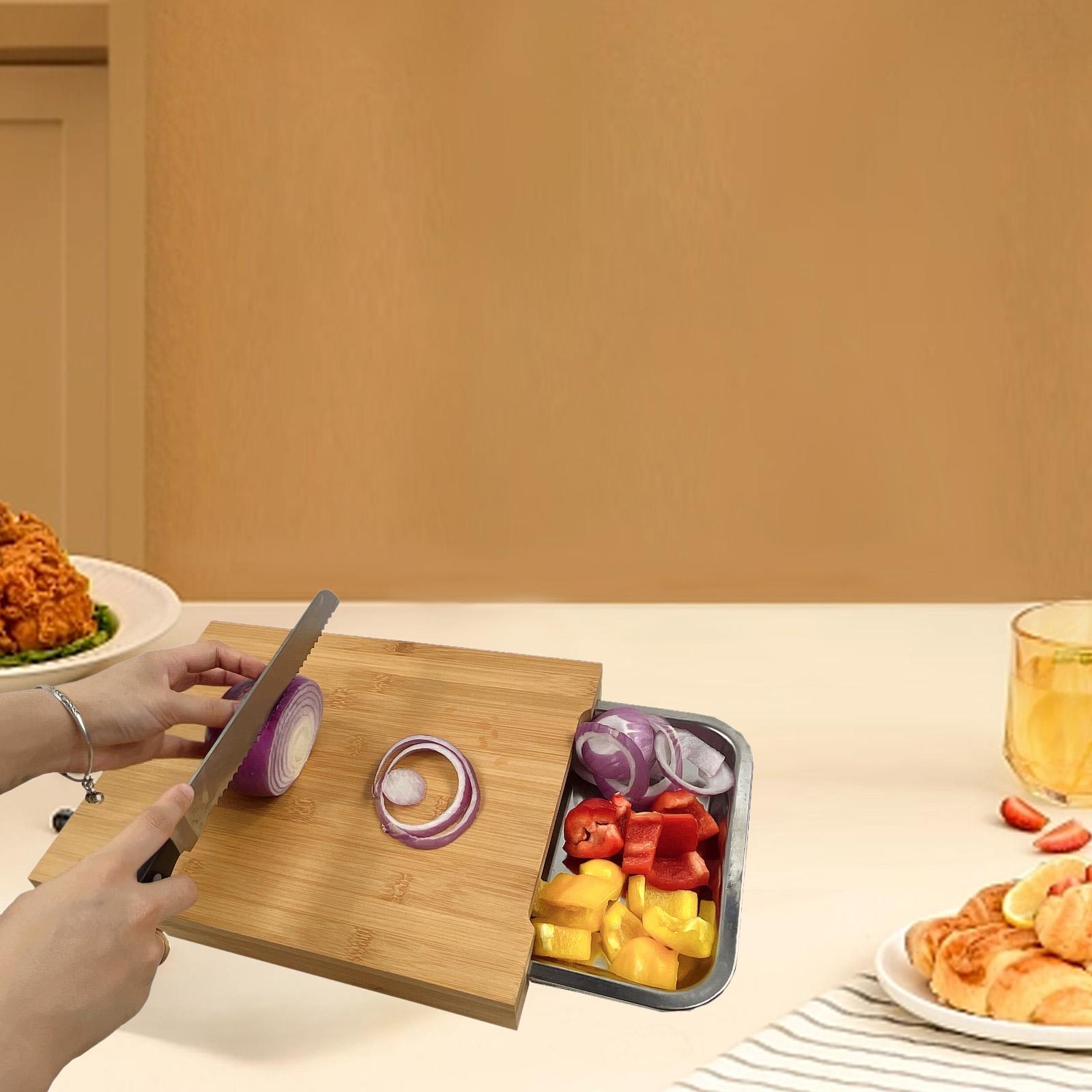 Tabla de cortar rectangular pa - Kitchen Baking Drawer reseña y precio